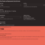 Roof Replacement Estimate Form Free Roof Estimate Templates Venngage